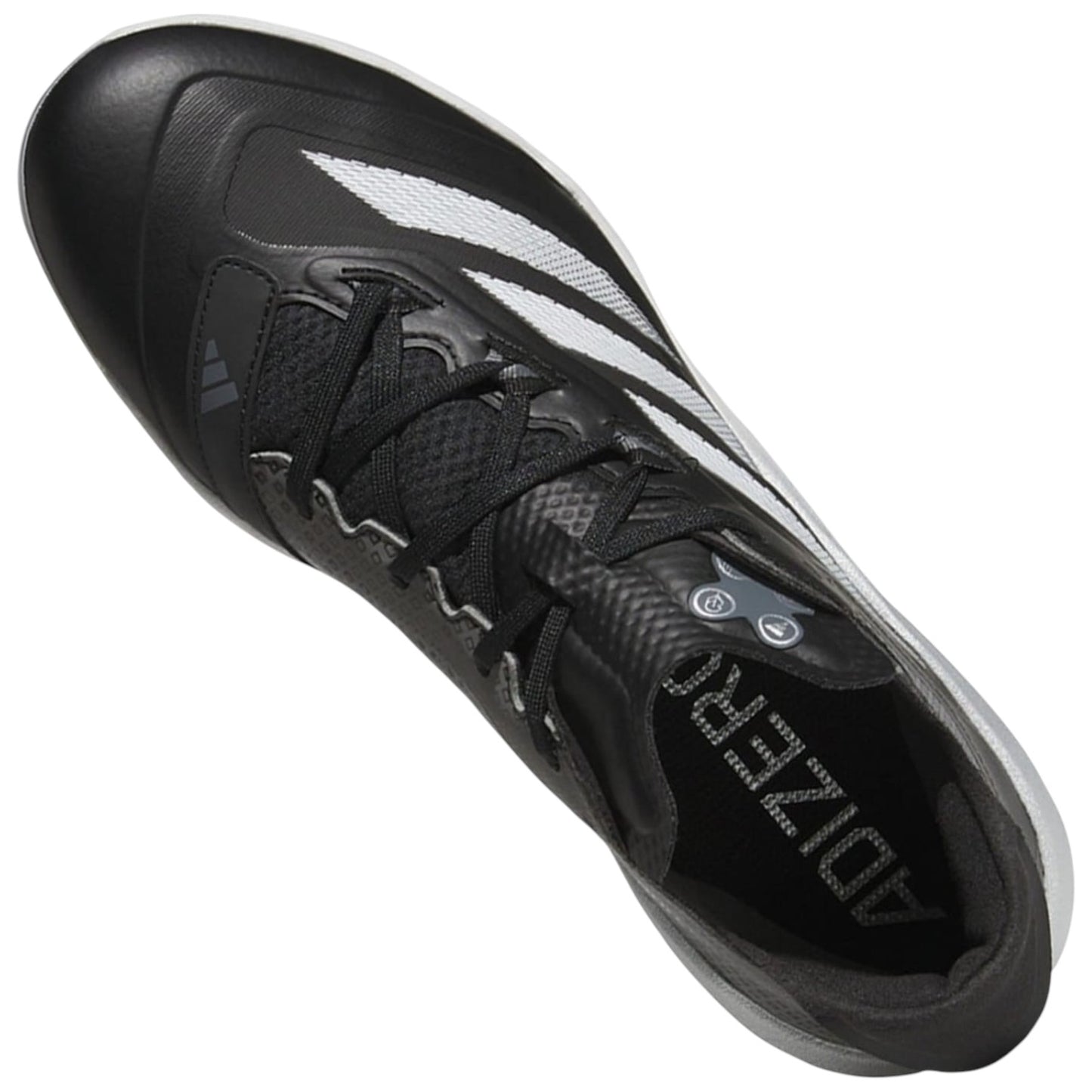 Spikes De Beisbol Adidas Adizero Impact BSB Negro Con Plata Metal