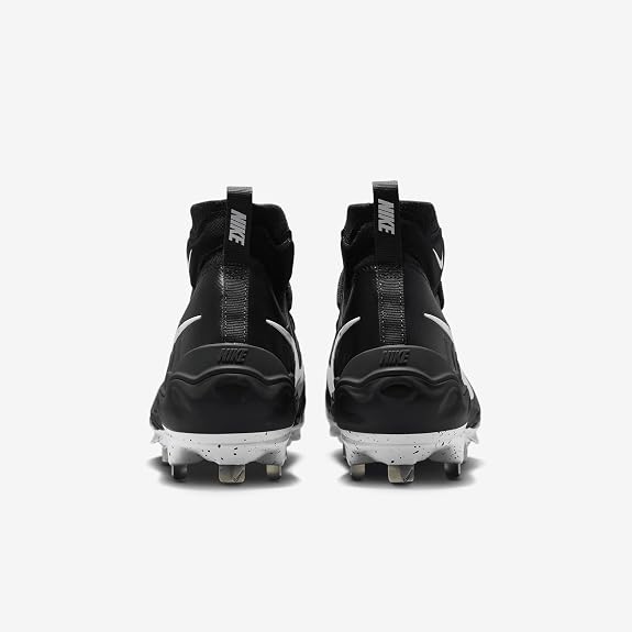 Spikes De Beisbol Nike Alpha Huarache Nxt Negro Con Blanco