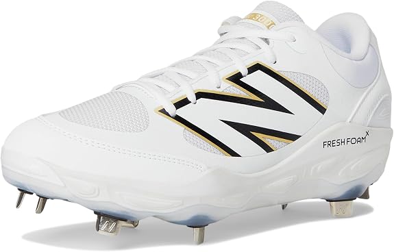 Spikes De Beisbol New Balance Fresh Foam X 3000 V7 Blancos Metal