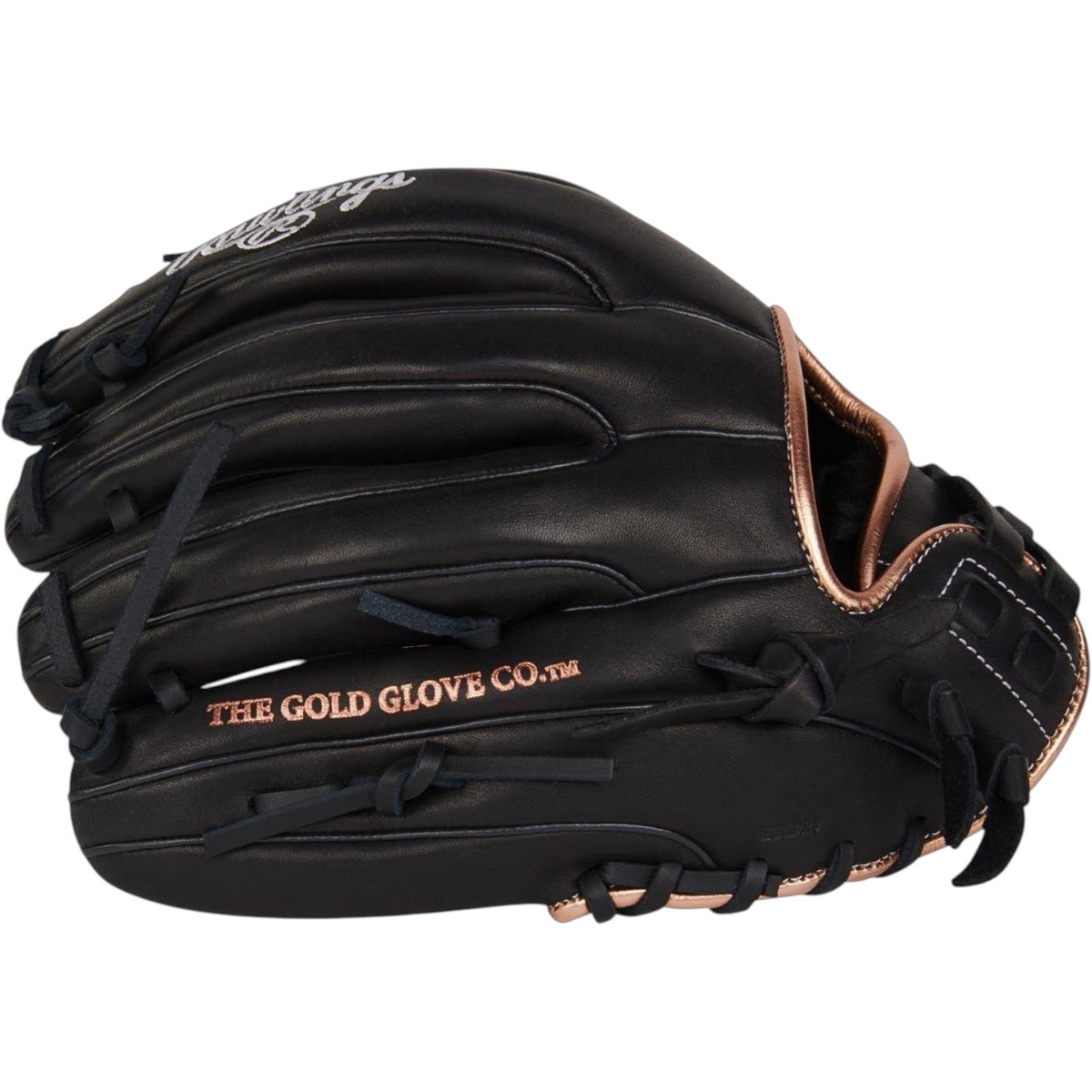 Guante De Beisbol Rawlings R9 Negro Cobre 11.75 In Lanzador Diestro