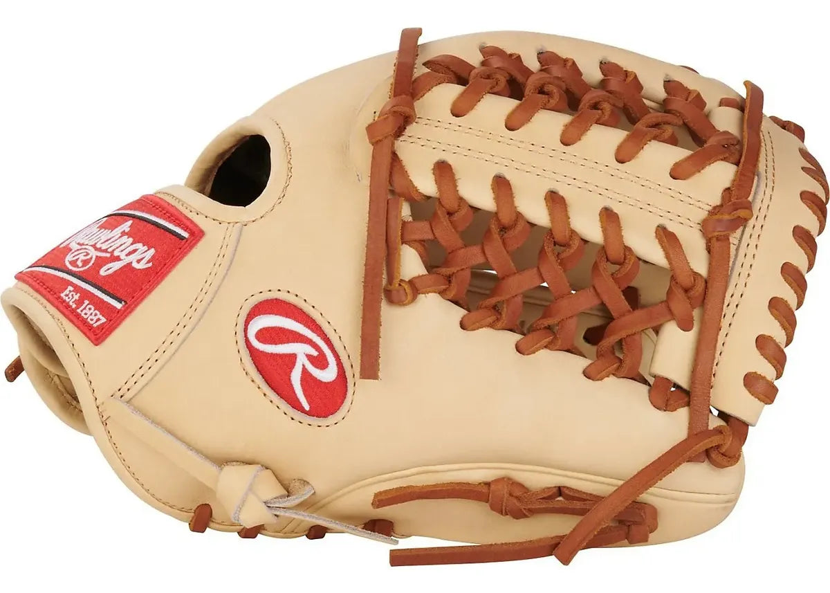 Guante De Beisbol Rawlings Heart Of The Hide Crema Con Café 11.5 In Lanzador Diestro