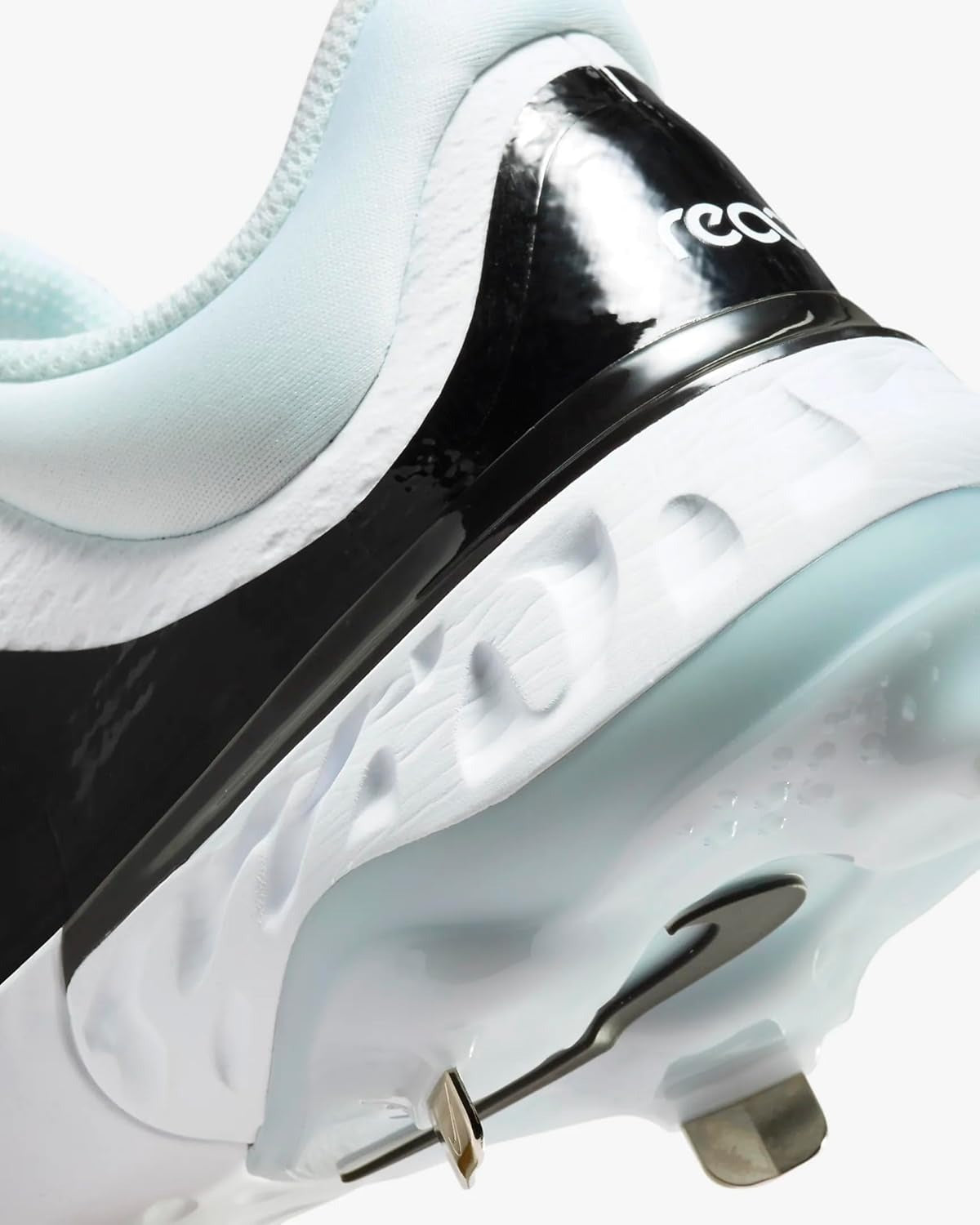 Spikes De Beisbol Nike Alpha Huarache Elite 4 Low Blanco Con Negro