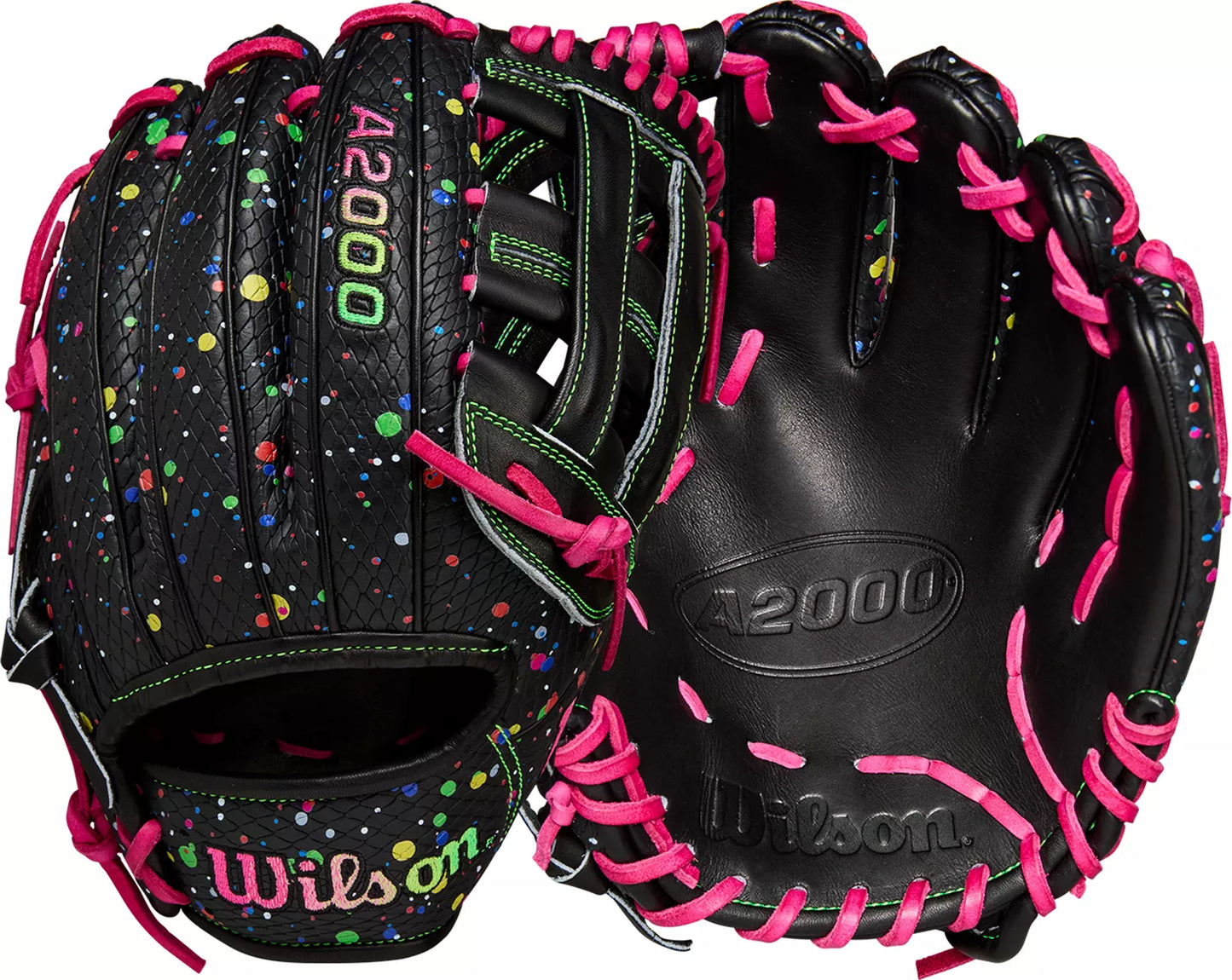 Guante De Beisbol Wilson A2000 Negro Blast 11.5 In Lanzador Diestro