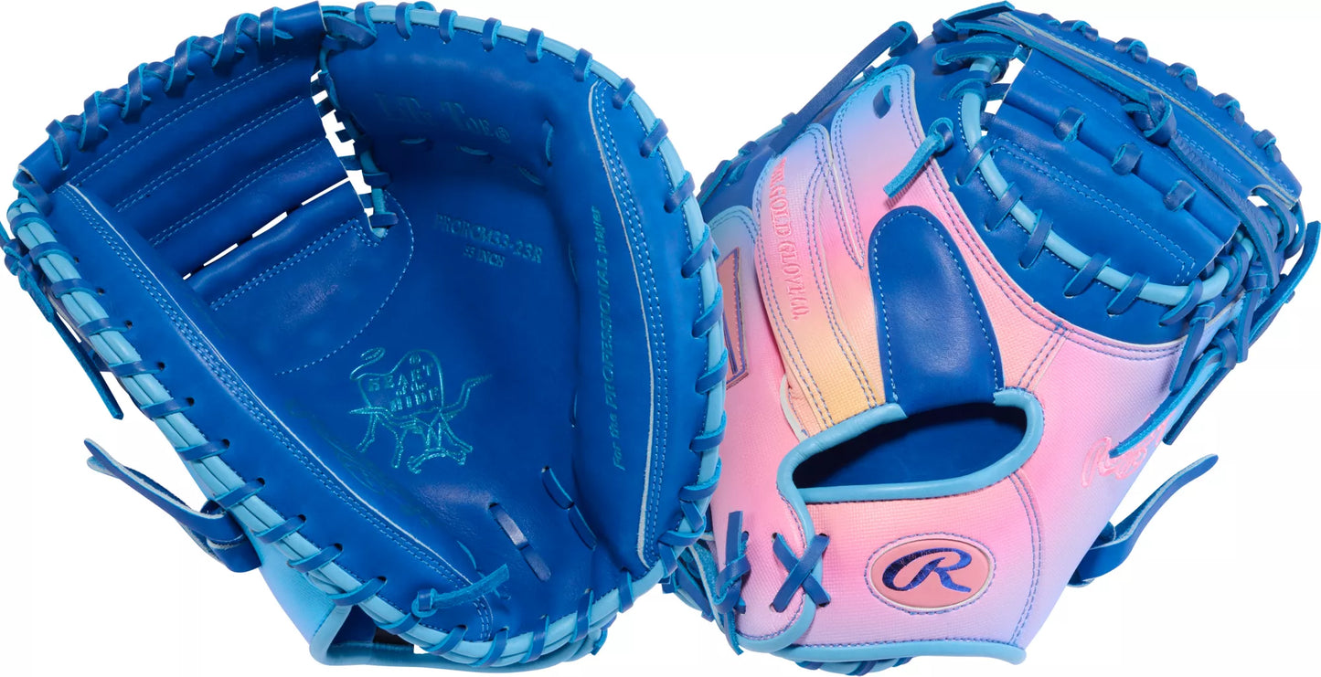 Guante De Catcher Beisbol Rawlings Heart Of The Hide Funbusrt 33 In Lanzador Diestro