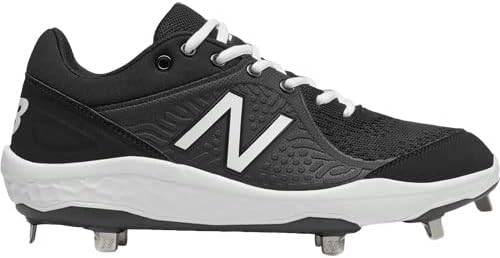 Spikes De Beisbol New Balance Fresh Foam 3000 V5 Negro Con Blanco Metal