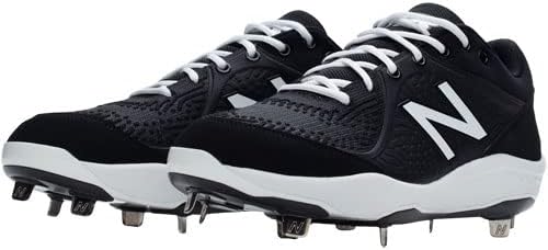 Spikes De Beisbol New Balance Fresh Foam 3000 V5 Negro Con Blanco Metal