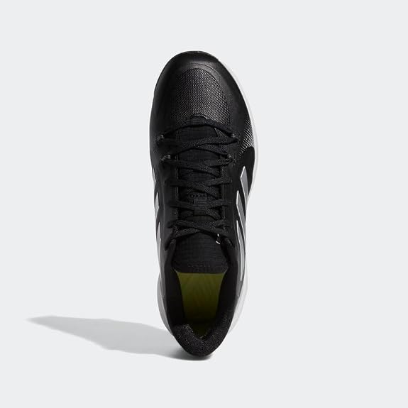 Spikes De Beisbol Adidas Purehustle 2 Negro Con Plata Metal
