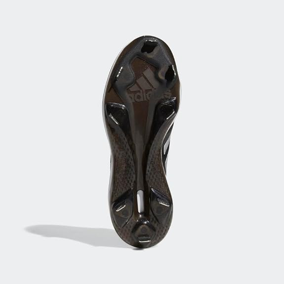 Spikes De Beisbol Adidas Purehustle 2 Negro Con Plata Metal