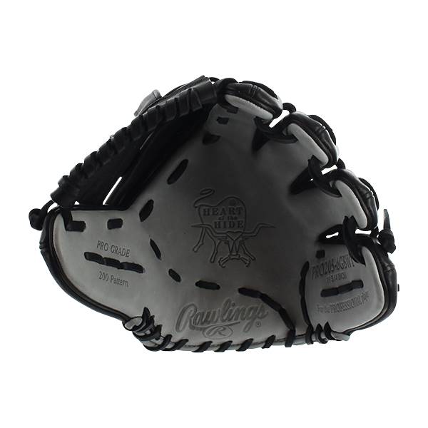 GUANTE RAWLINGS HEART OF THE HIDE NEGRO/GRIS 11.75