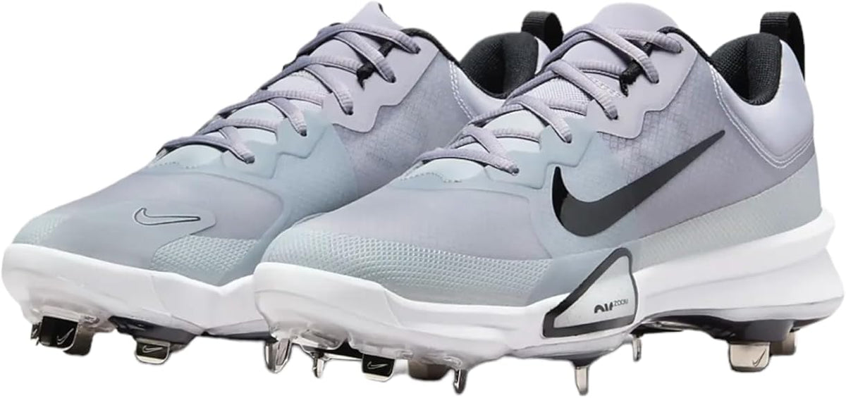 Spikes De Beisbol Nike Force Zoom Trout 9 Pro Grises Metal
