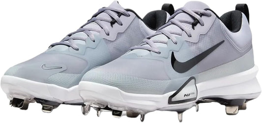 Spikes De Beisbol Nike Force Zoom Trout 9 Pro Grises Metal
