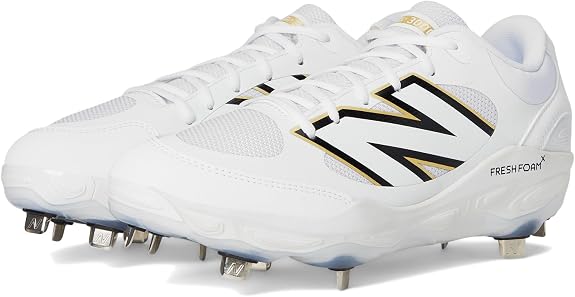 Spikes De Beisbol New Balance Fresh Foam X 3000 V7 Blancos Metal