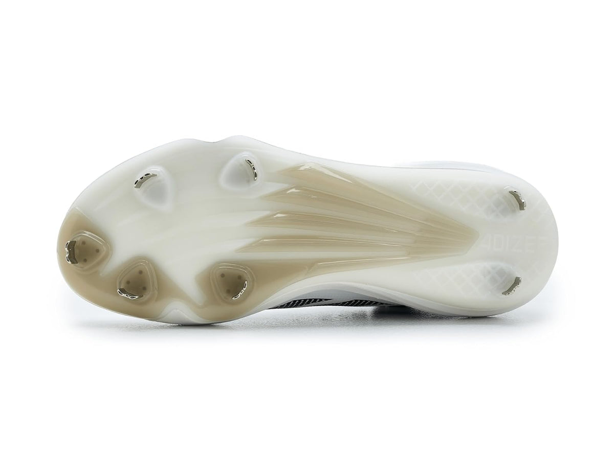 Spikes De Beisbol Adidas Adizero Impact 2.0 Blanco Con Negro Metal