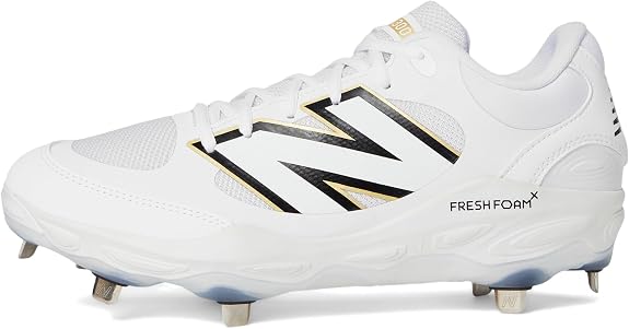 Spikes De Beisbol New Balance Fresh Foam X 3000 V7 Blancos Metal