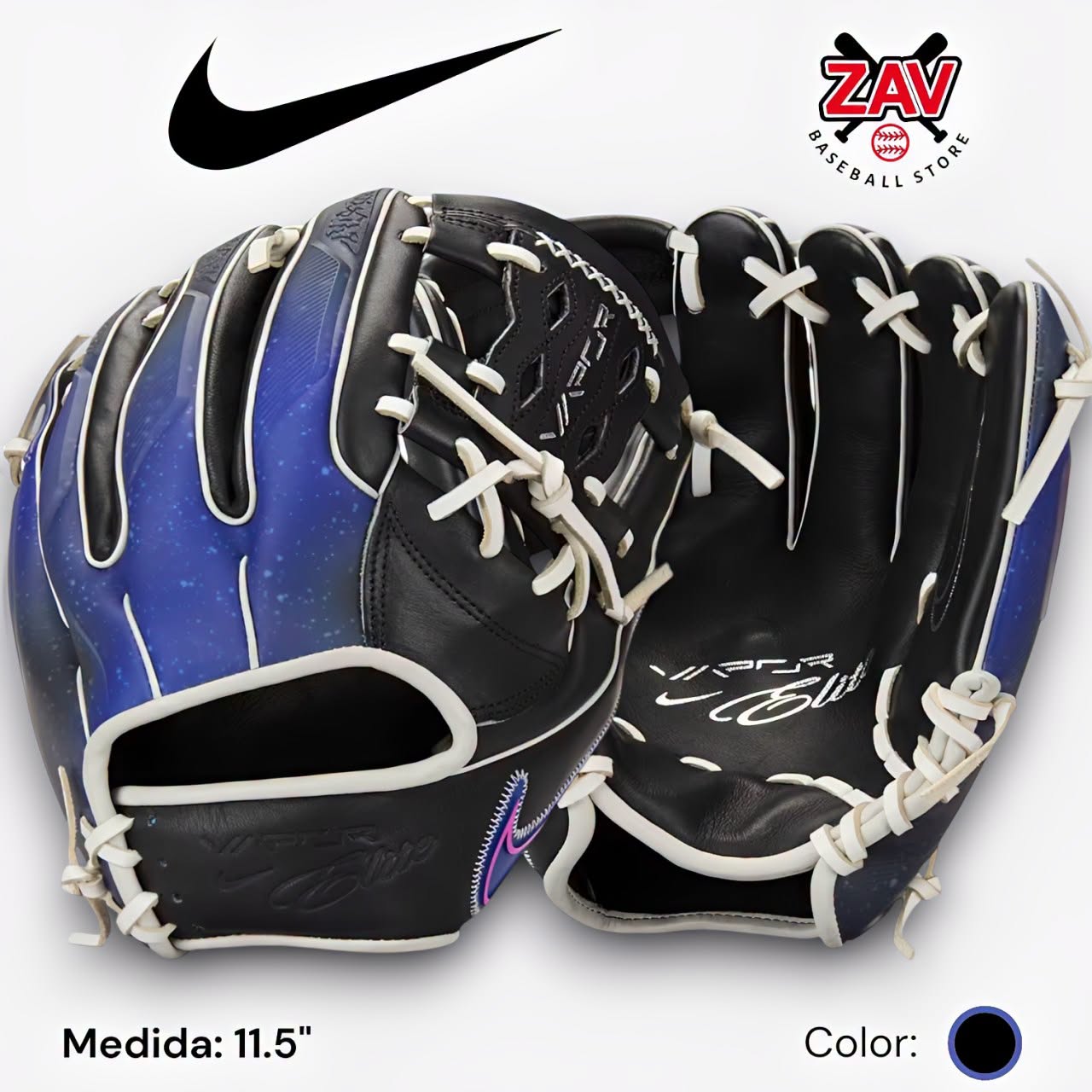 Guante De Beisbol Nike Vapor Elite Negro 11.5 In Lanzador Diestro