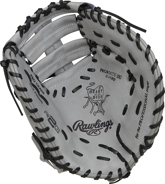 GUANTE RAWLINGS HEART OF THE HIDE GRIS 12.25