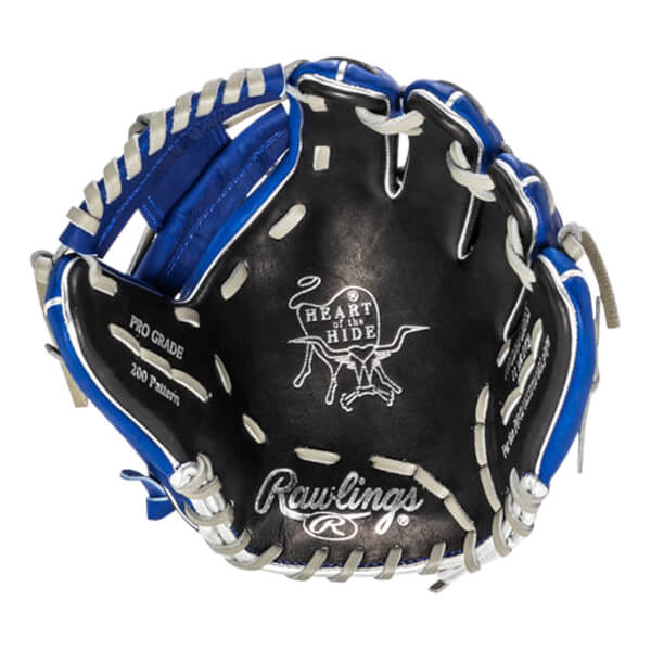 GUANTE RAWLINGS HEART OF THE HIDE NEGRO/AZUL 11.5