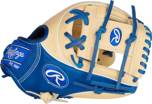 GUANTE RAWLINGS HEART OF THE HIDE R2G AZUL/BEIGE 11.5