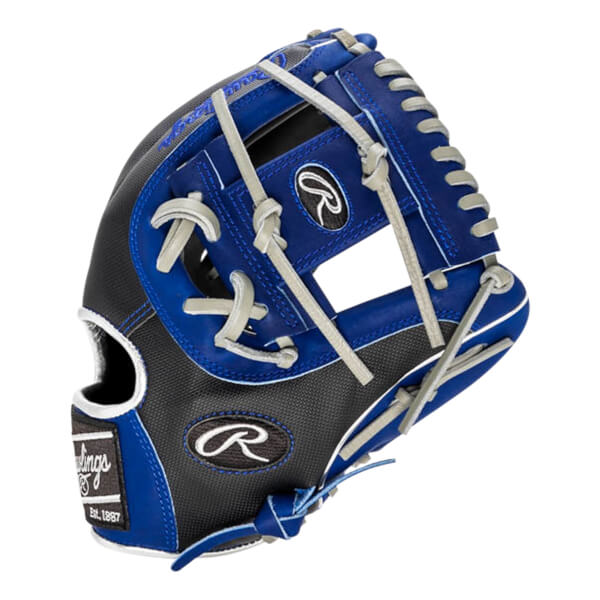 GUANTE RAWLINGS HEART OF THE HIDE NEGRO/AZUL 11.5