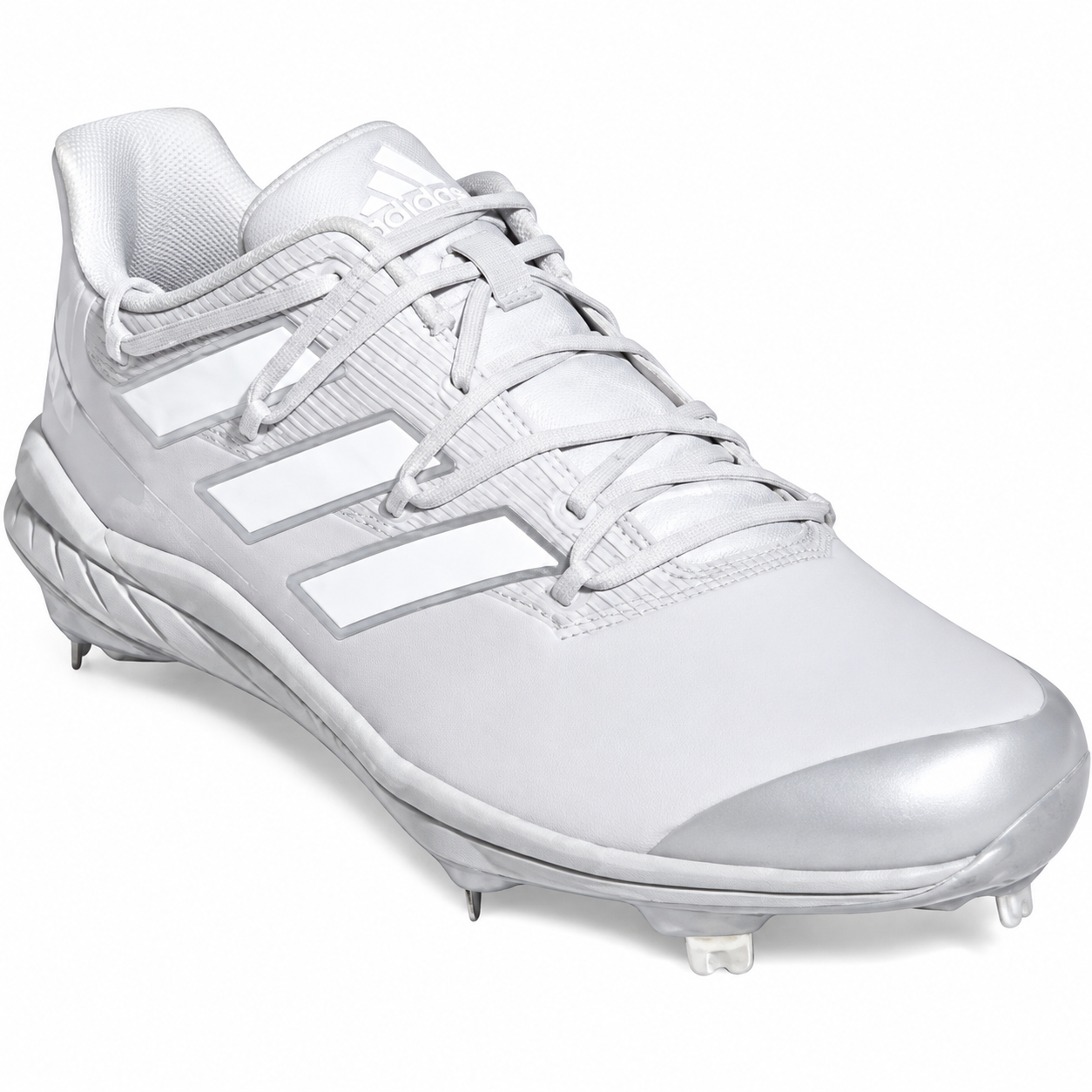 Spikes De Beisbol Adidas Afterburner 8 Grises Metal