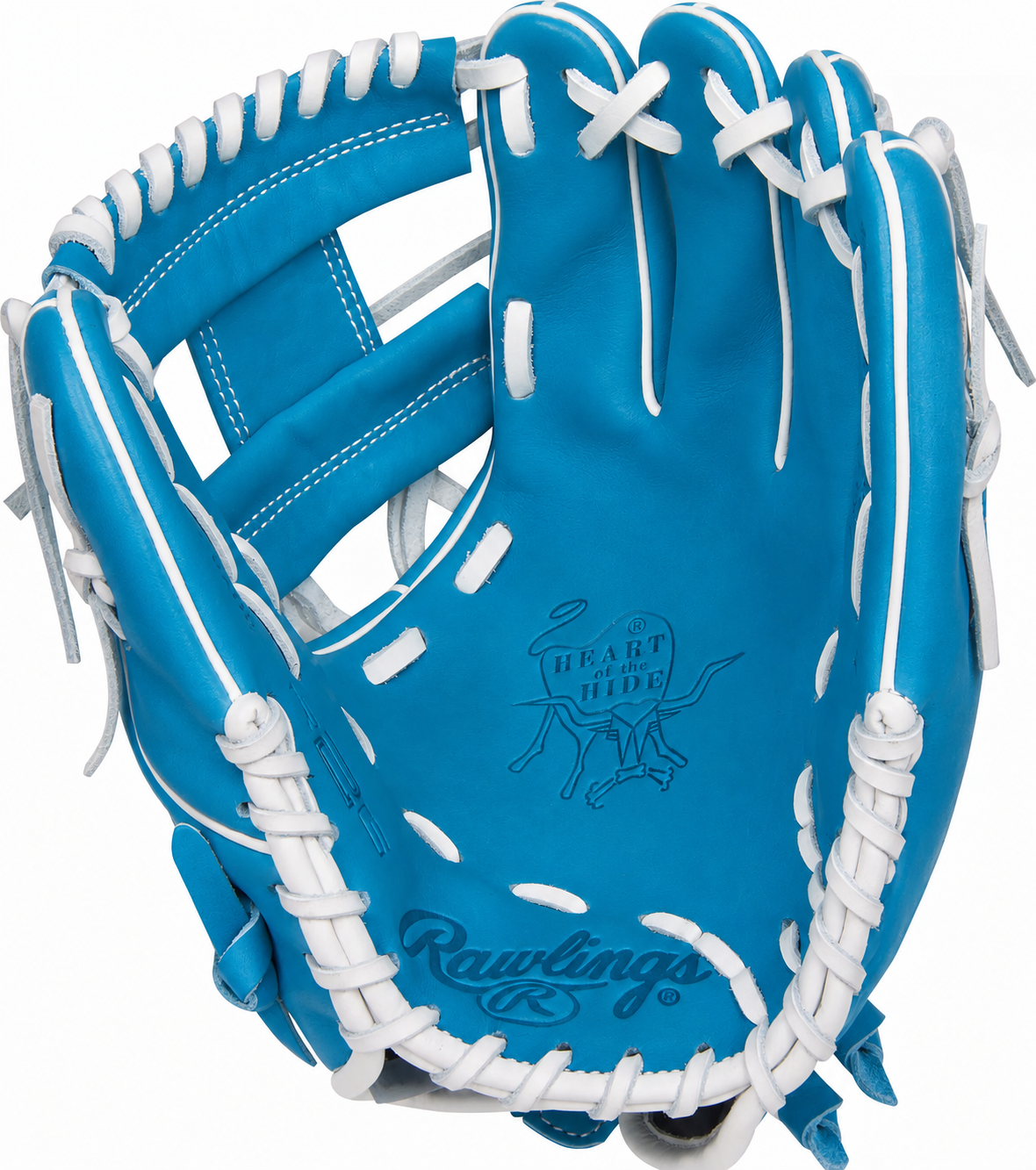 Guante De Beisbol Softbol Rawlings Heart Of The Hide Azul Cerceta 11.5 In Lanzador Diestro