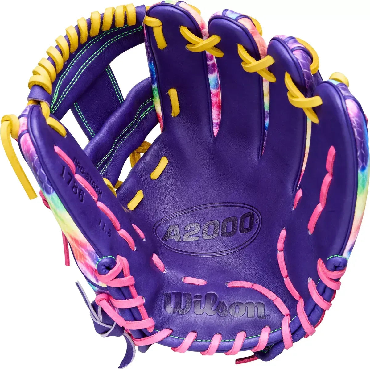 Guante De Beisbol Wilson A2000 Tie-Dye 11.5 In Lanzador Diestro