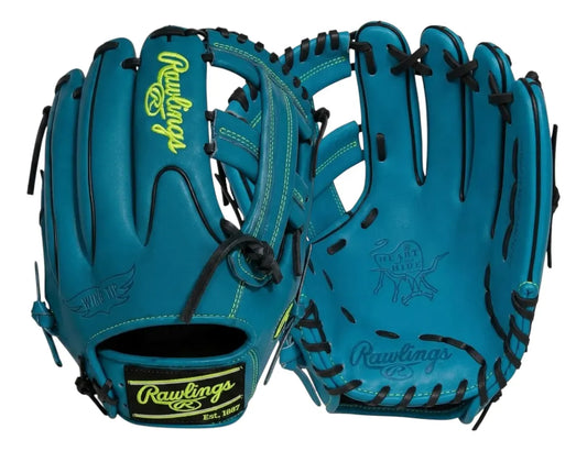 Guante De Beisbol Rawlings Heart Of The Hide Azul Petróleo 11.5 In Lanzador Diestro