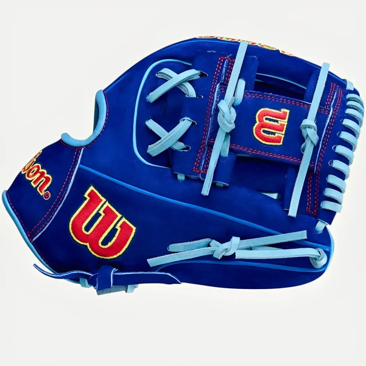 Guante De Beisbol Wilson A2000 Big Rally Blue Raspberry 11.5 In Lanzador Diestro