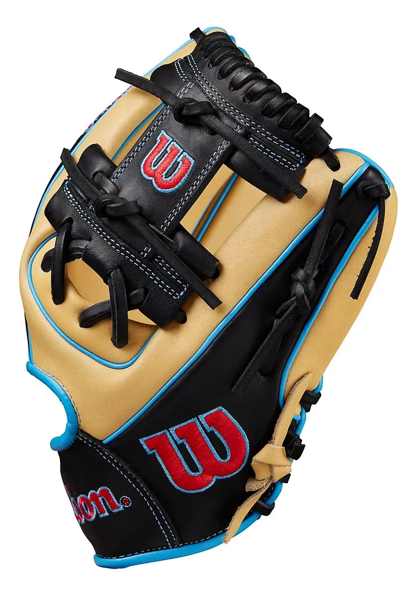 Guante De Beisbol Wilson A1000 Crema Con Negro 11.5 In Lanzador Diestro