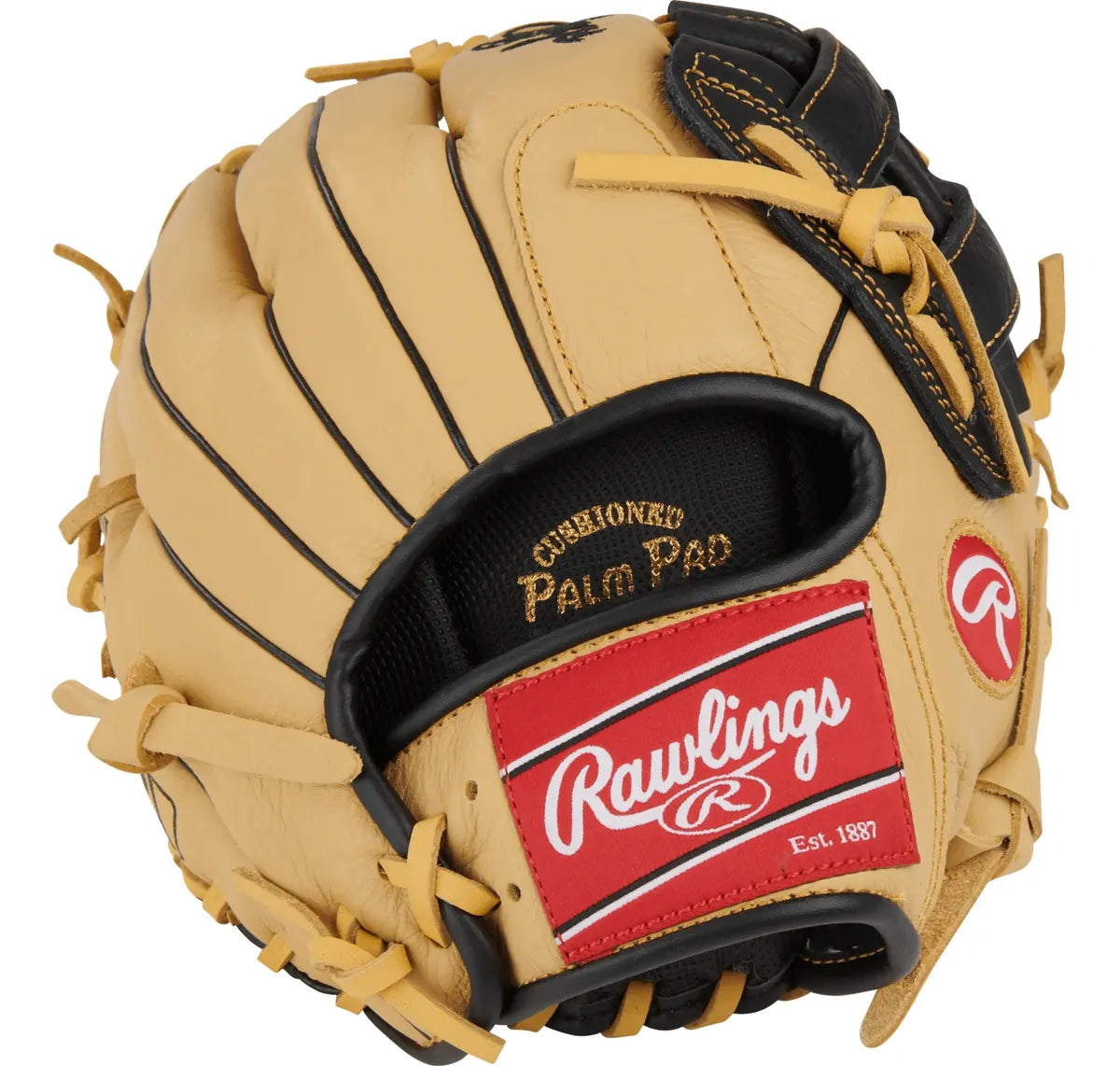 Guante De Beisbol Rawlings Select Series Crema Con Negro 12 In Lanzador Diestro