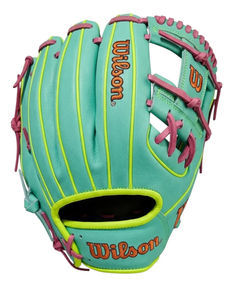 Guante De Beisbol Wilson A1000 Aqua Verde 11.5 In Lanzador Diestro