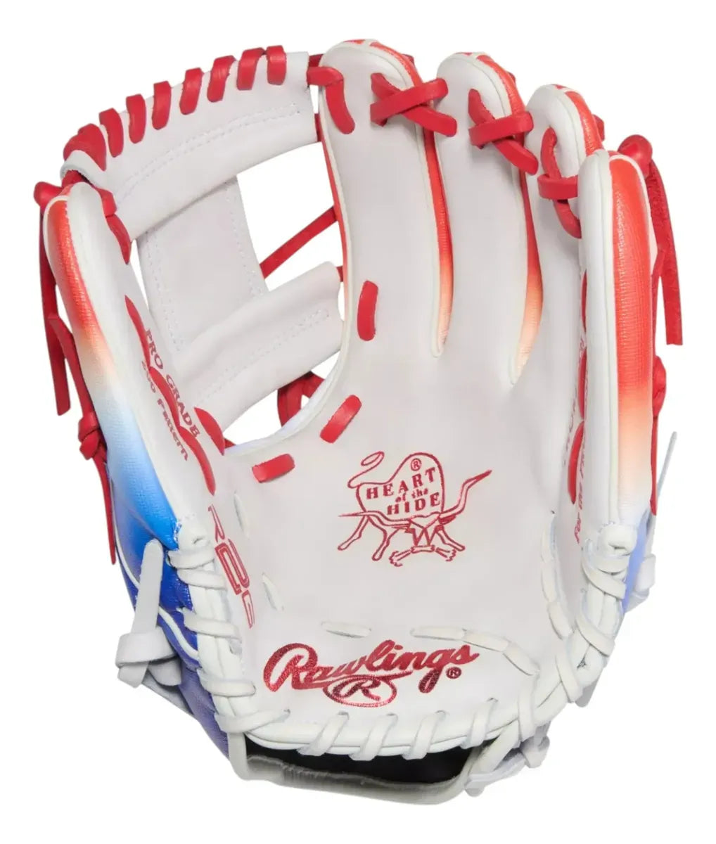 Guante De Beisbol Rawlings Heart Of The Hide Patriota 12 In Lanzador Diestro