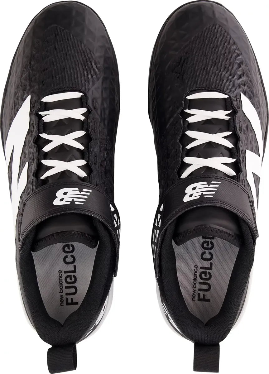 Spikes De Beisbol New Balance 4040 V8 Negro Metal