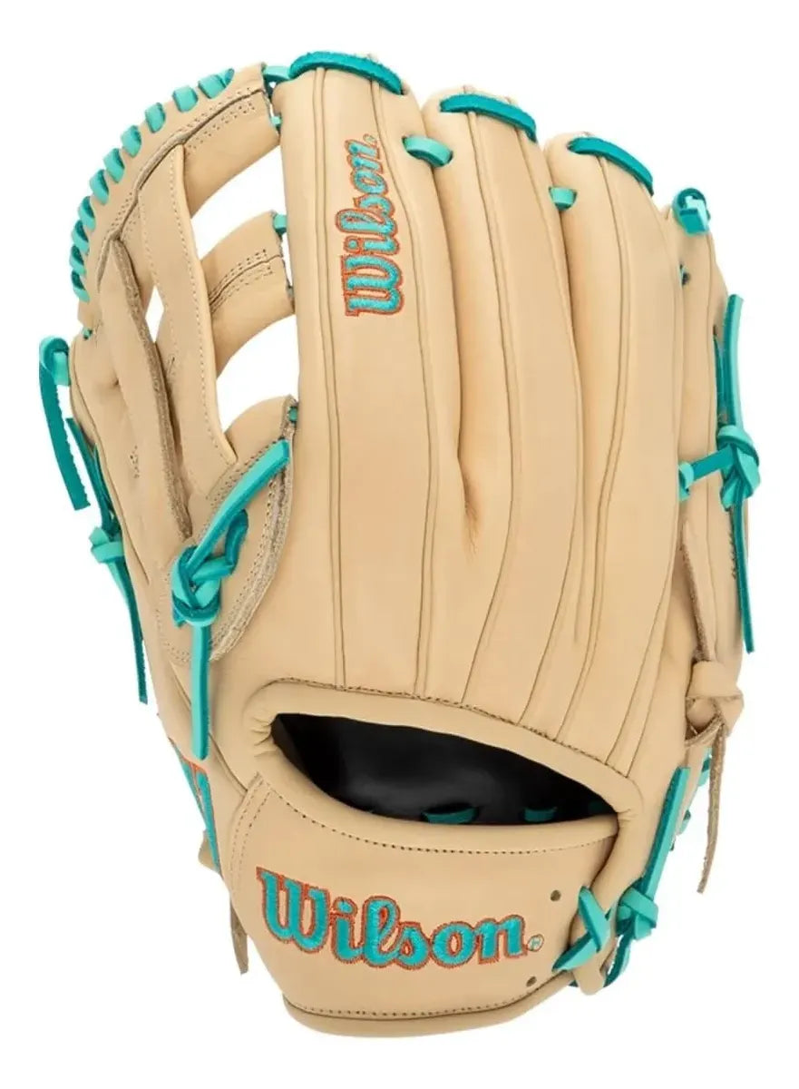 Guante De Beisbol Wilson A1000 Crema 12 In Lanzador Zurdo