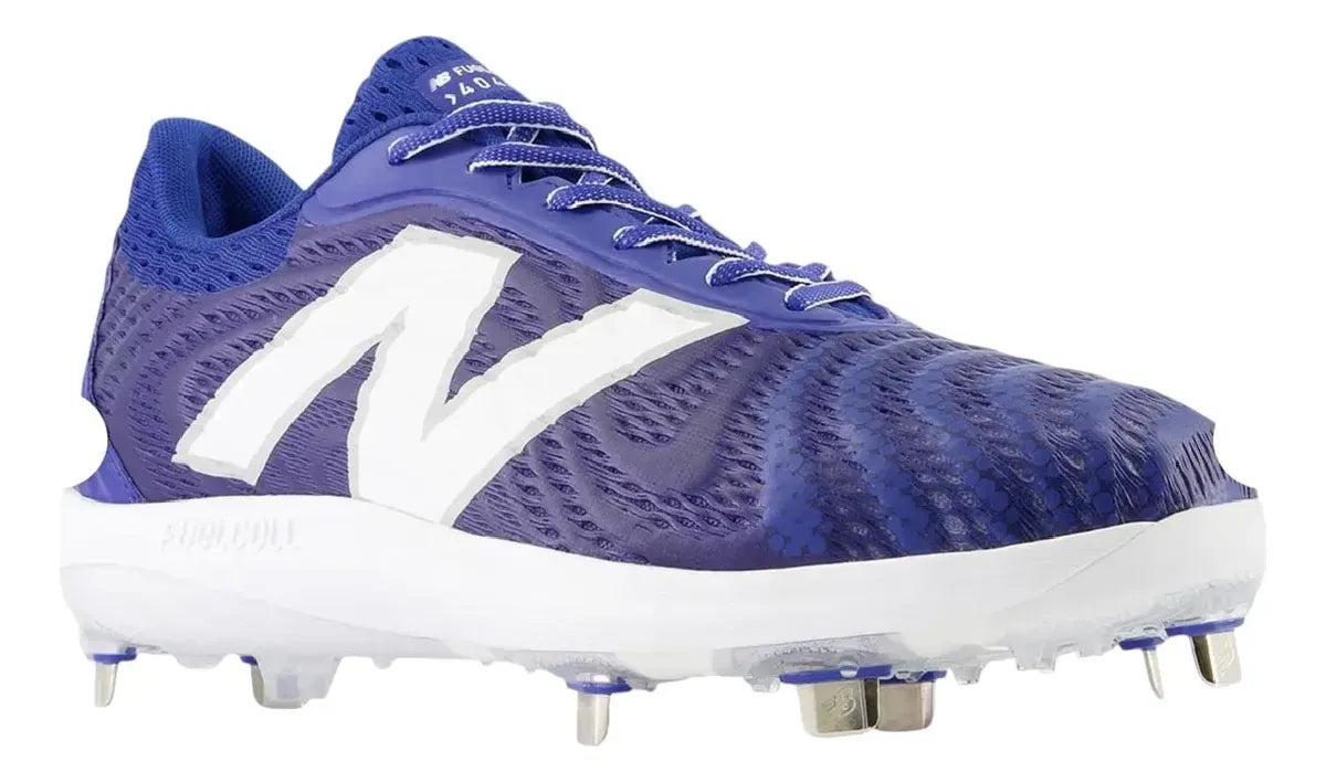 Spikes De Beisbol New Balance Fuelcell Azul Metal