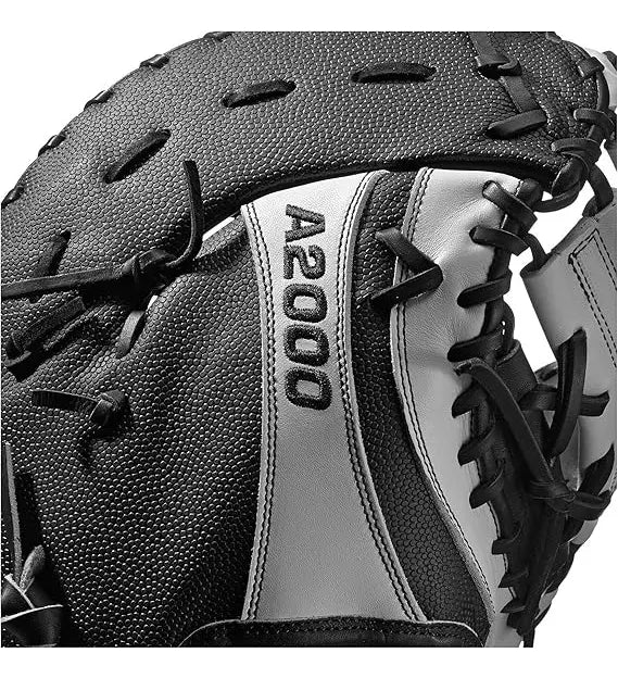 Guante Primera Base Newman Wilson A2000 Negro Con Blanco 12 In Lanzador Diestro
