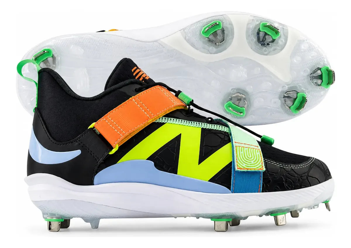Spikes De Beisbol New Balance Fuelcell Lindor2 Negro Metal