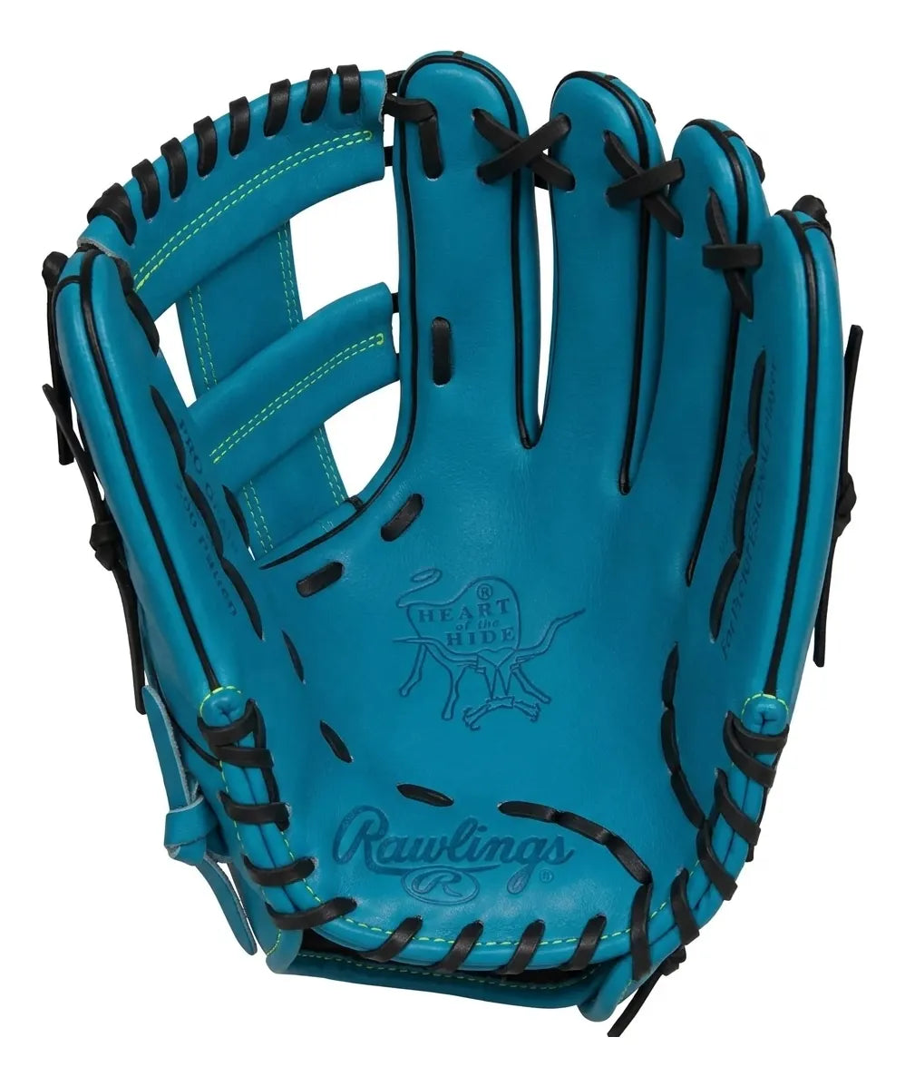 Guante De Beisbol Rawlings Heart Of The Hide Azul Petróleo 11.5 In Lanzador Diestro