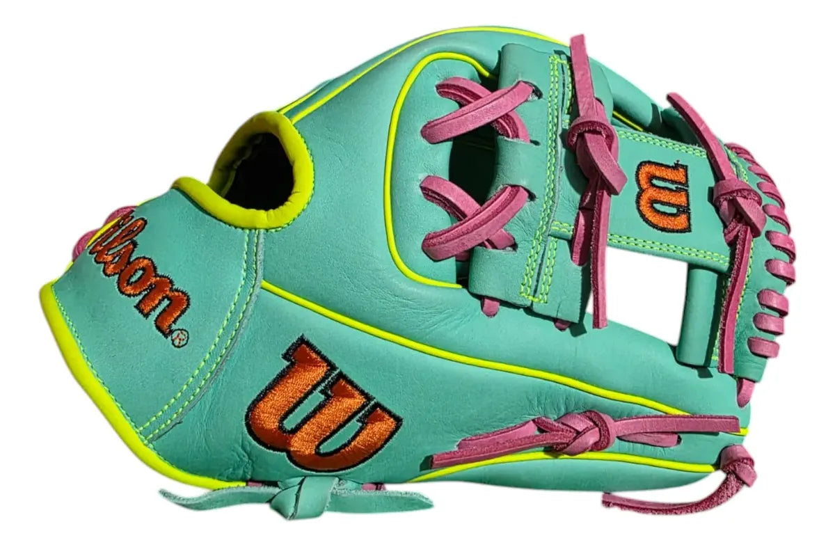 Guante De Beisbol Wilson A1000 Aqua Verde 11.5 In Lanzador Diestro