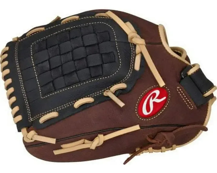 Guante De Beisbol Rawlings Recreativo Café 12.5 In Lanzador Zurdo