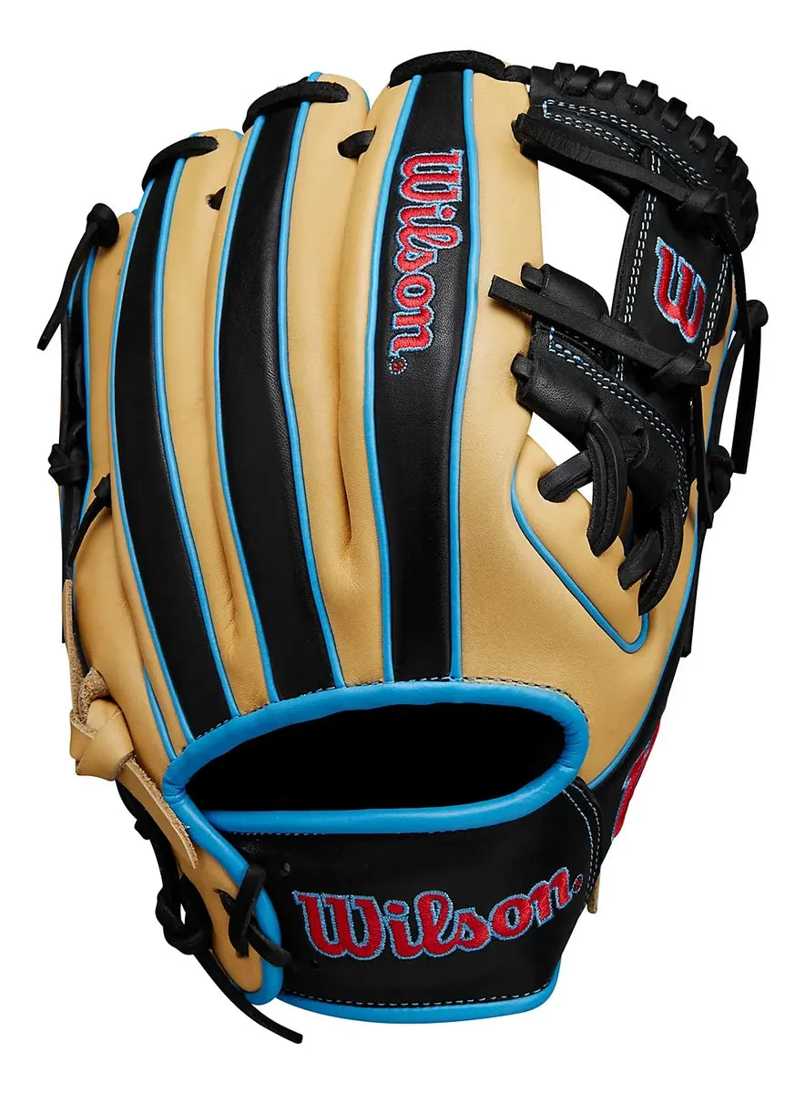 Guante De Beisbol Wilson A1000 Crema Con Negro 11.5 In Lanzador Diestro