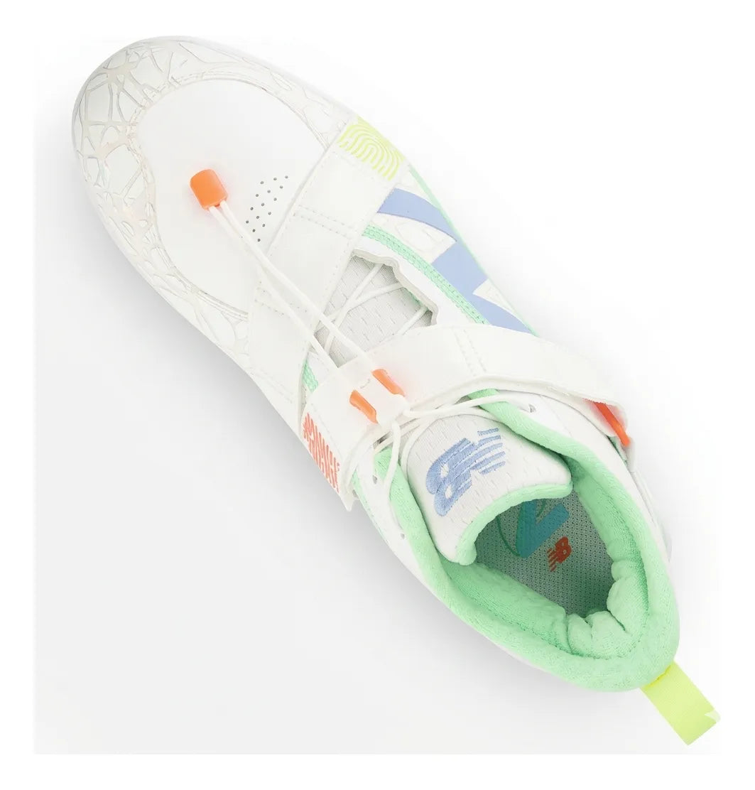 Spikes De Beisbol New Balance Fuelcell Lindor2 Blanco Metal