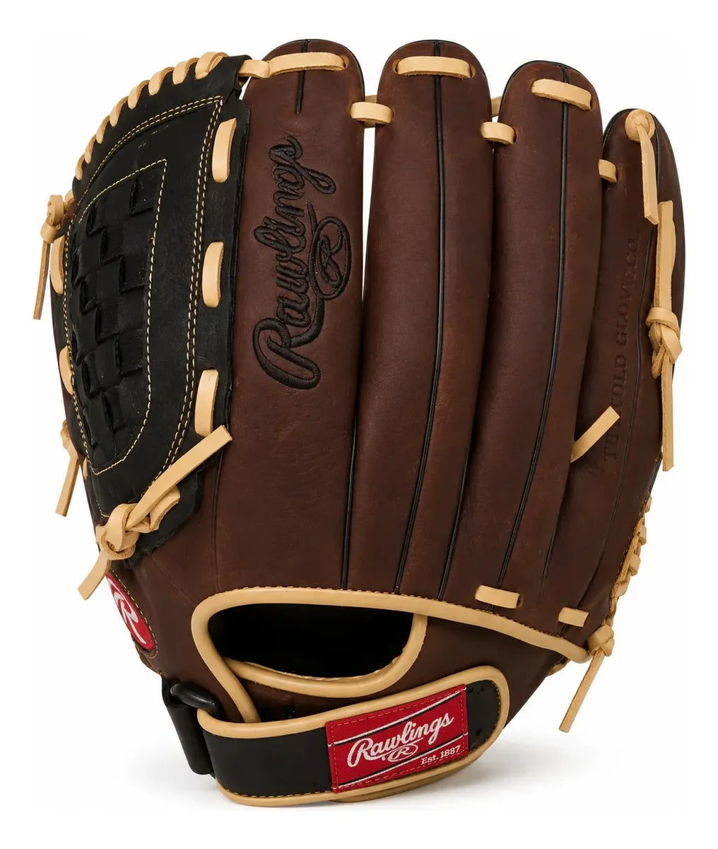 Guante De Beisbol Rawlings Recreativo Café 12.5 In Lanzador Zurdo