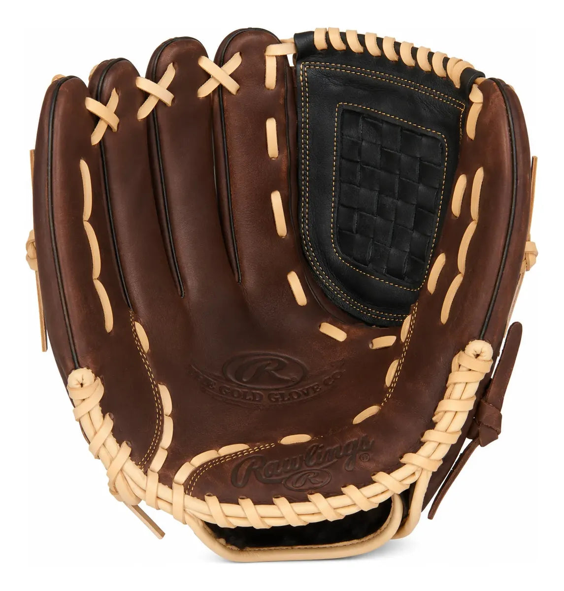 Guante De Beisbol Rawlings Recreativo Café 12.5 In Lanzador Zurdo