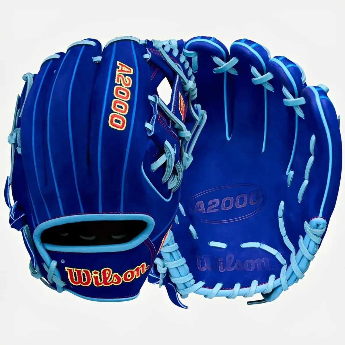 Guante De Beisbol Wilson A2000 Big Rally Blue Raspberry 11.5 In Lanzador Diestro