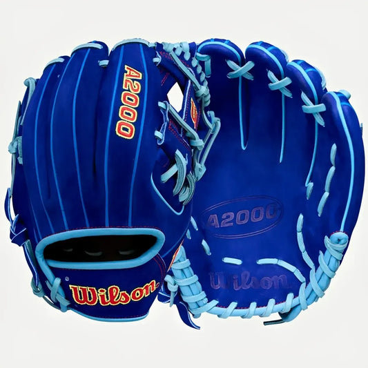 Guante De Beisbol Wilson A2000 Big Rally Blue Raspberry 11.5 In Lanzador Diestro