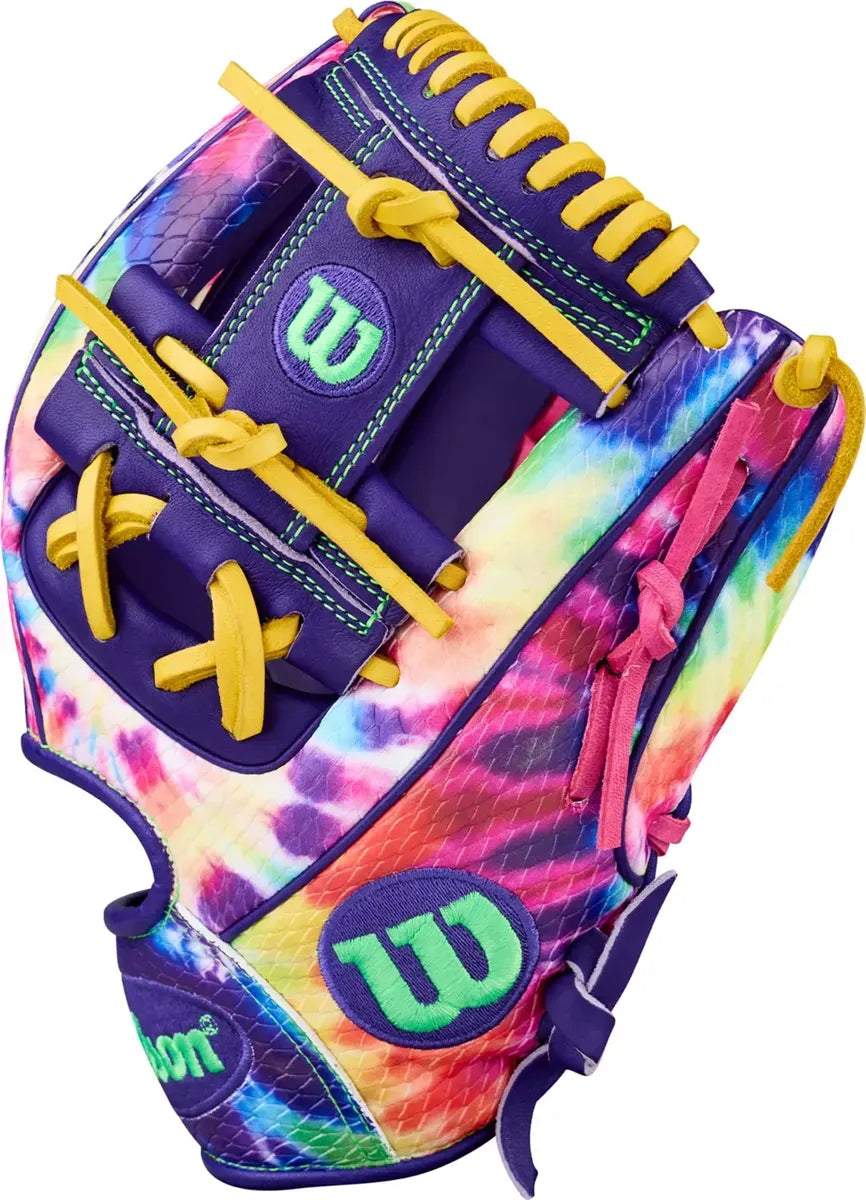Guante De Beisbol Wilson A2000 Tie-Dye 11.5 In Lanzador Diestro