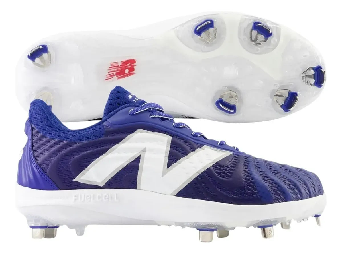 Spikes De Beisbol New Balance Fuelcell Azul Metal