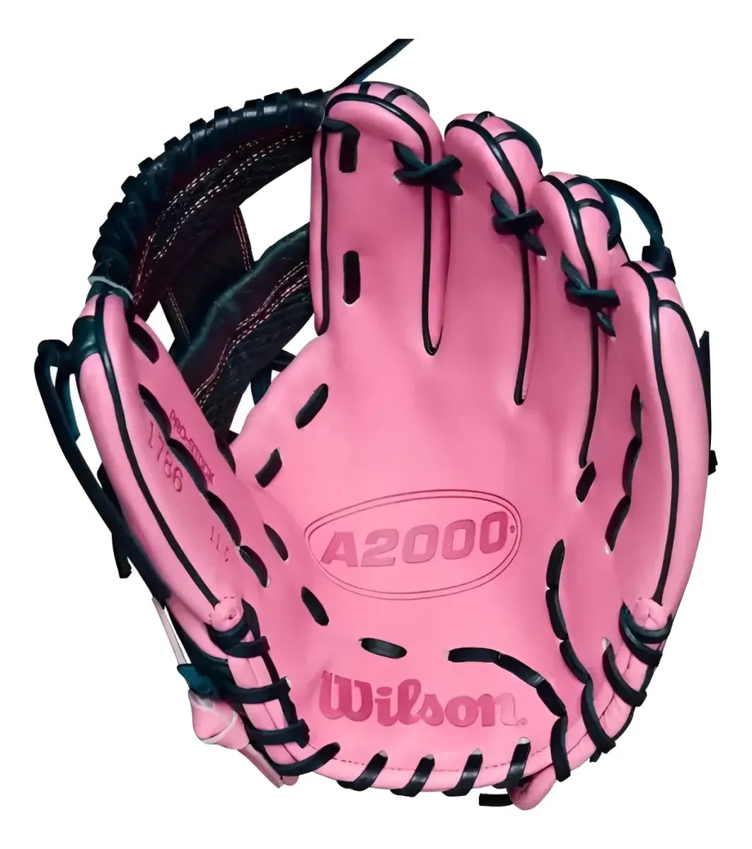 Guante De Beisbol Wilson A2000 Rosa Chicle 11.5 In Lanzador Diestro