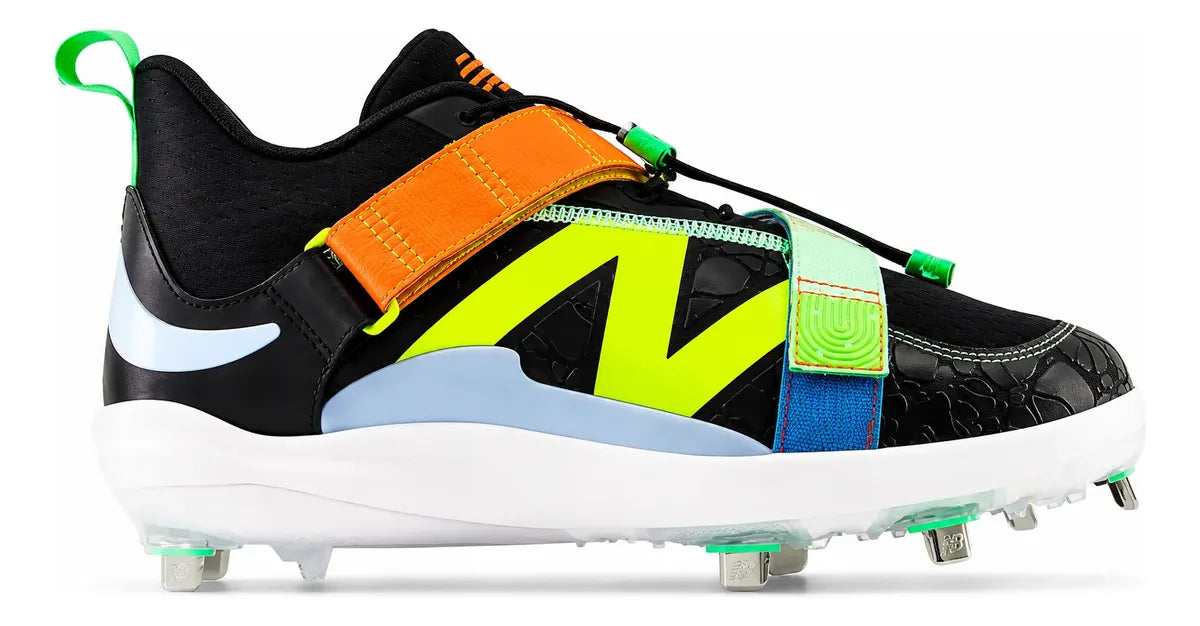 Spikes De Beisbol New Balance Fuelcell Lindor2 Negro Metal